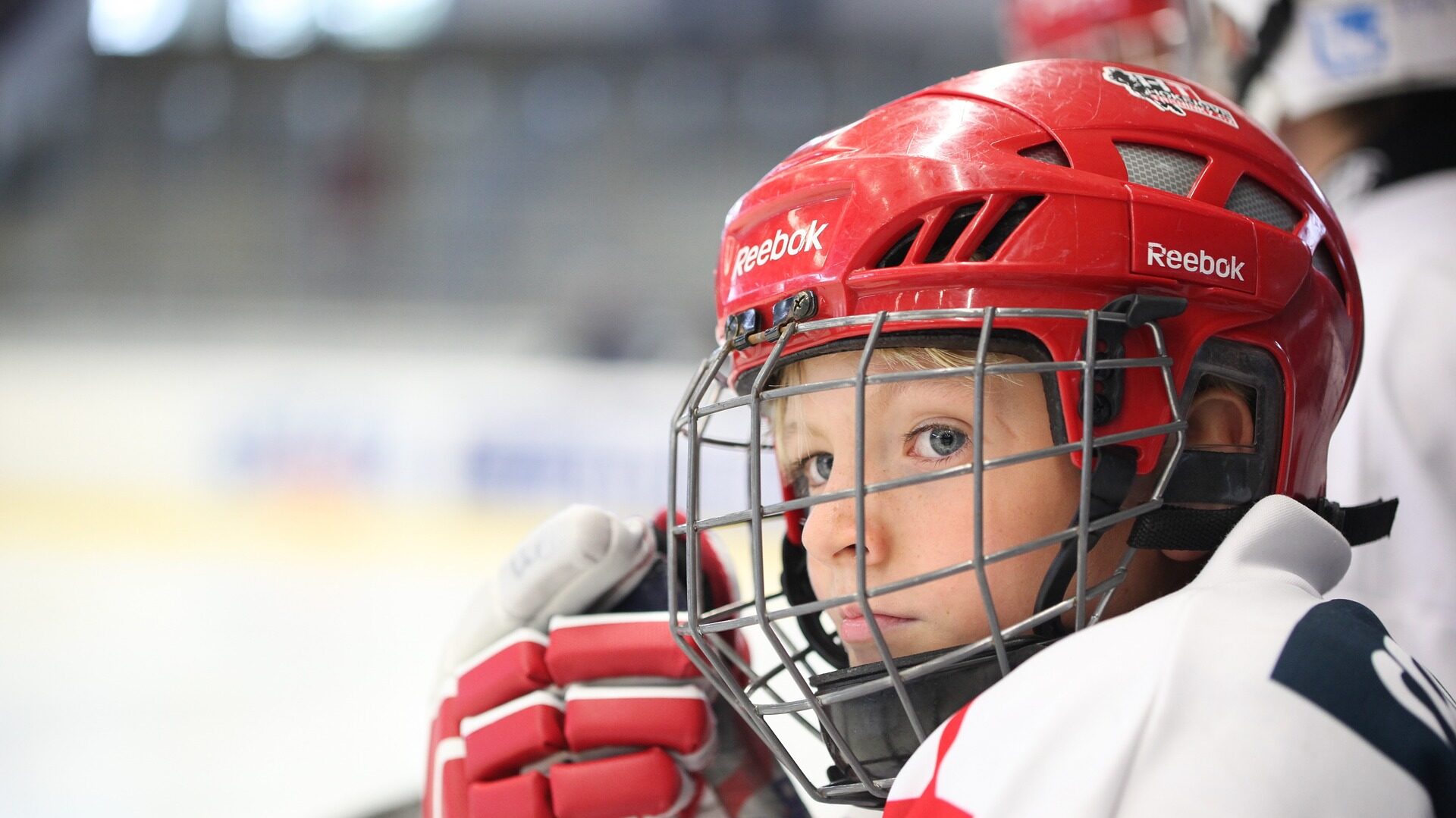 eishockey helm kinder